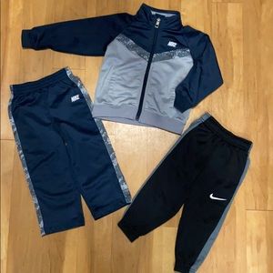 Nike zip up & pants set